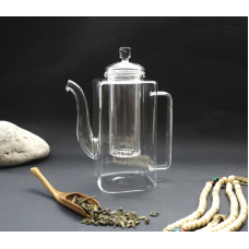 Чайниккло + сито скло 750 мл.