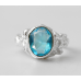 Кільце Асорті NEHA-13 Аквамарин