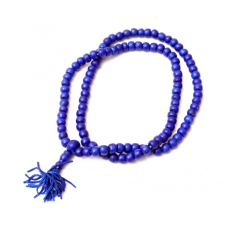 Чітки з кістки 8мм. Сині