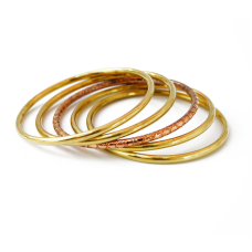 Браслет Латунь 5 кілець арт.1172