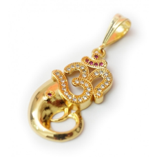 Кулон металевий ОМ Ганеш