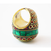 Кільце Череп NEHA-NR24 Зелене