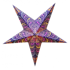 Світильник Зірка картонна 5 променів BLUE HONOLULU