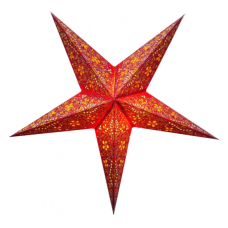 Світильник Зірка картонна 5 променів RED EMBD. DESIGN