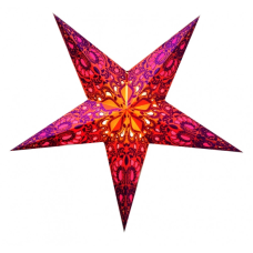 Світильник Зірка картонна 5 променів PINK CYRUS