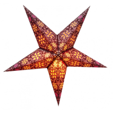 Світильник Зірка картонна 5 променів BROWN CYCLONE