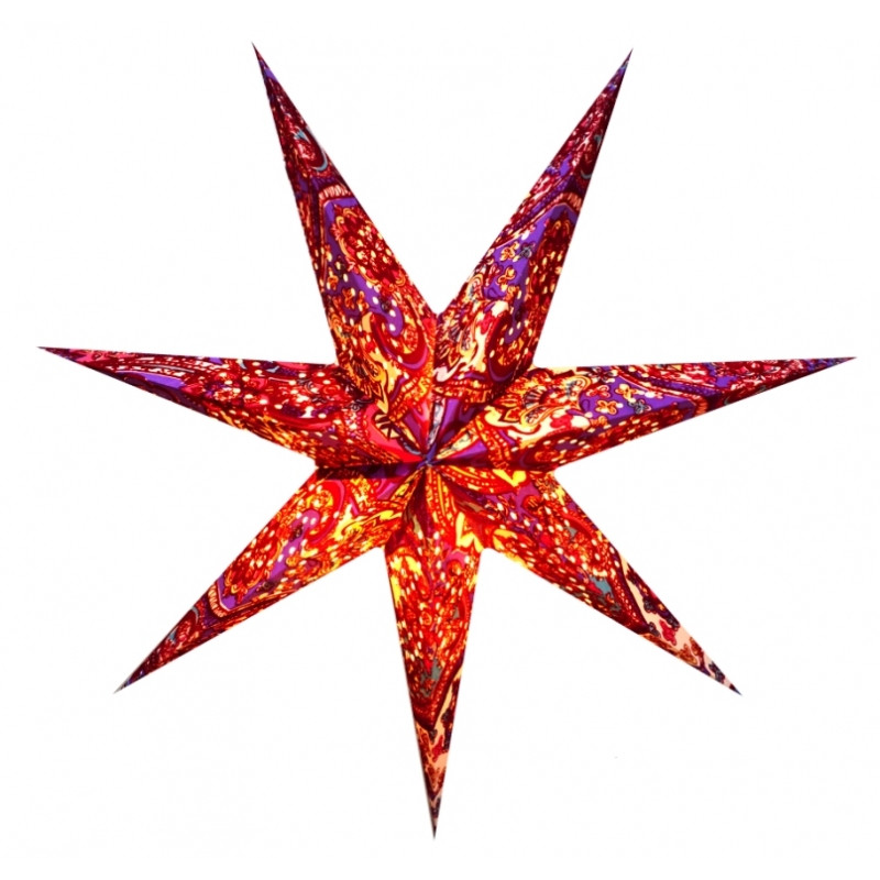 Світильник Зірка картонна 7 променів FLOCKING DESIGN №1 Світильник Зірка картонна 7 променів FLOCKING DESIGN №1