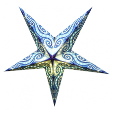 Світильник Зірка картонна 5 променів BLUE LAVENDER