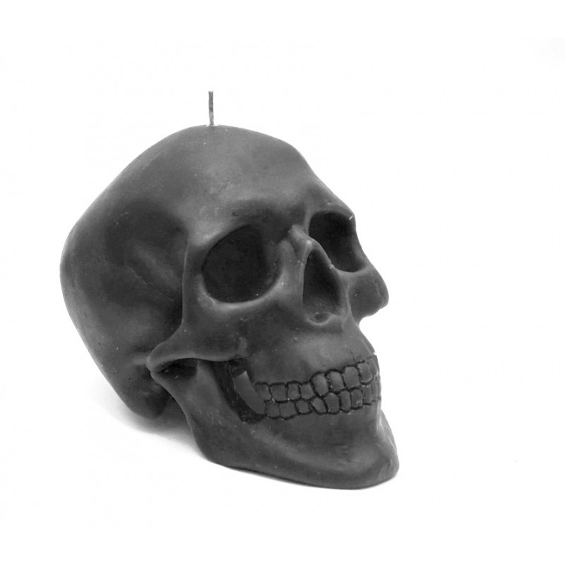 Свічка Череп чорний Свічка Череп чорний
