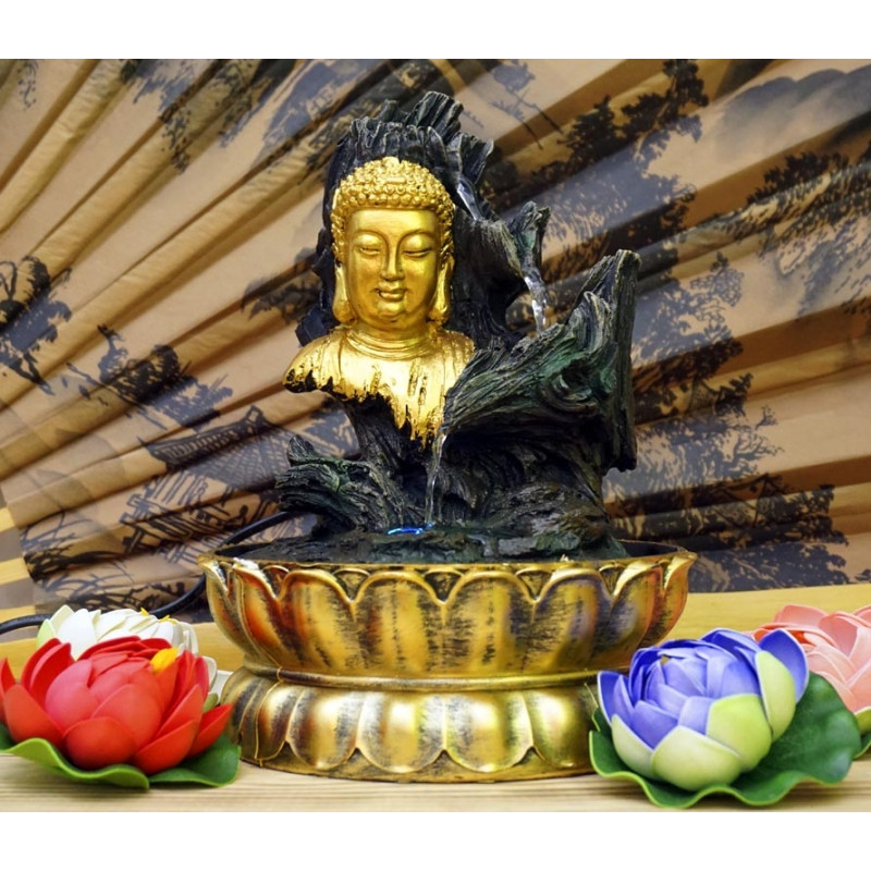 Водоспад полістоун Будда