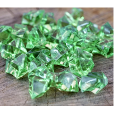 Декоративний наповнювач пластиковий Зелений