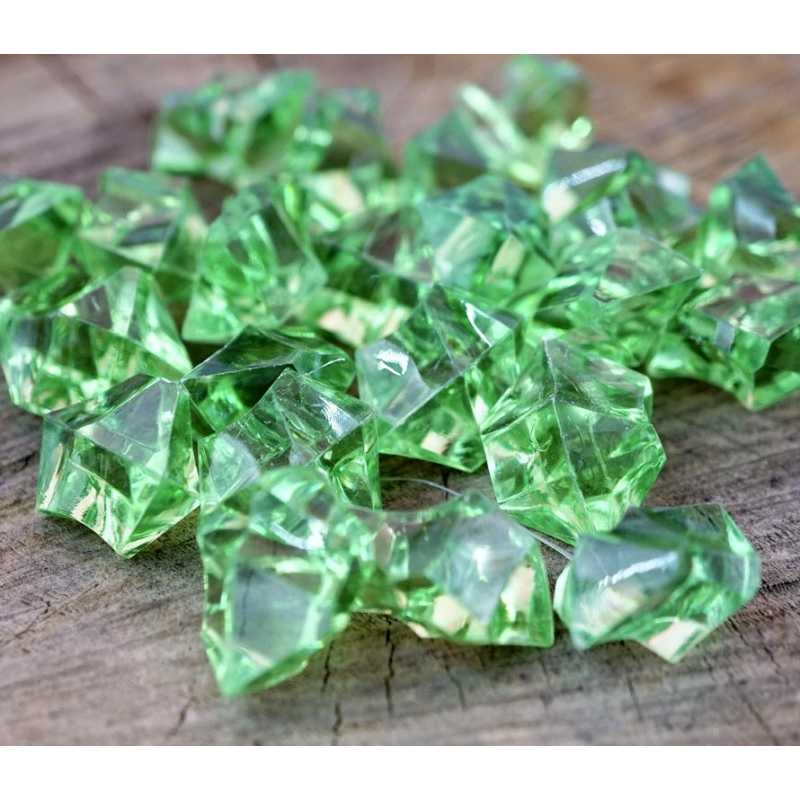 Декоративний наповнювач пластиковий Зелений