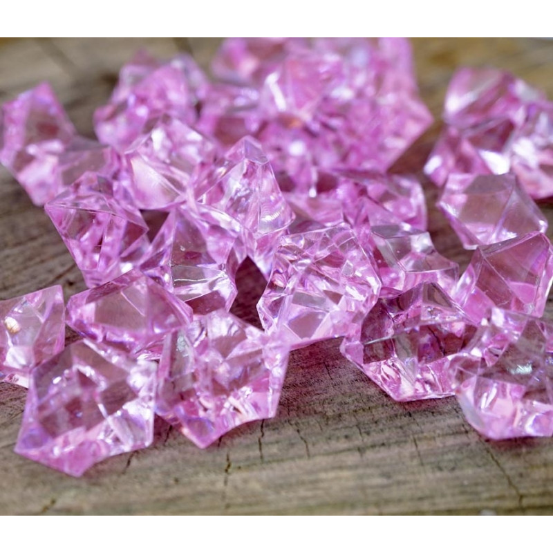 Декоративний пластиковий наповнювач Світло рожевий