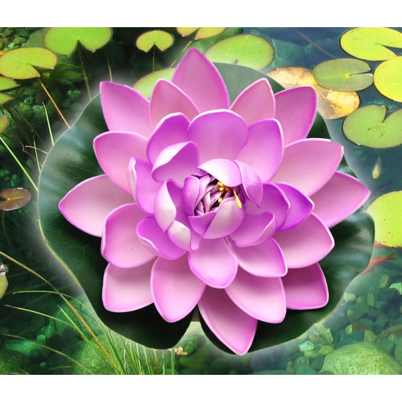 Декоративний Лотос Рожевий великий