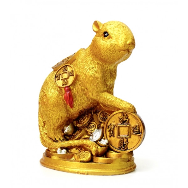 Пацюк полістоун Монети під золото Пацюк полістоун Монети під золото