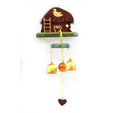 Дзвіночок дверний Будинок з драбинкою