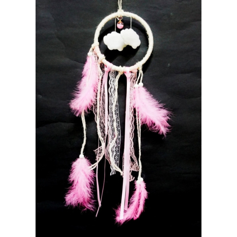 Ловець снів 1 кільце Рожевий Ловець снів 1 кільце Рожевий