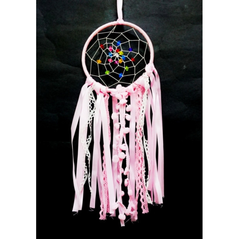 Ловець снів 1 кільце Рожевий