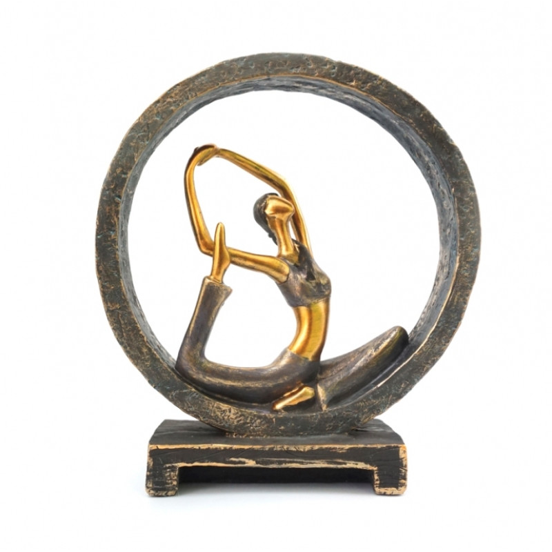 Статуетка Йога полістоун