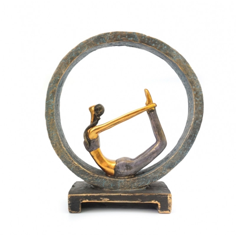 Статуетка Йога полістоун