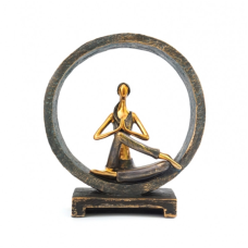 Статуетка Йога полістоун