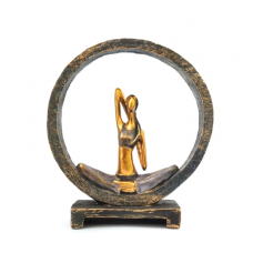 Статуетка Йога полістоун