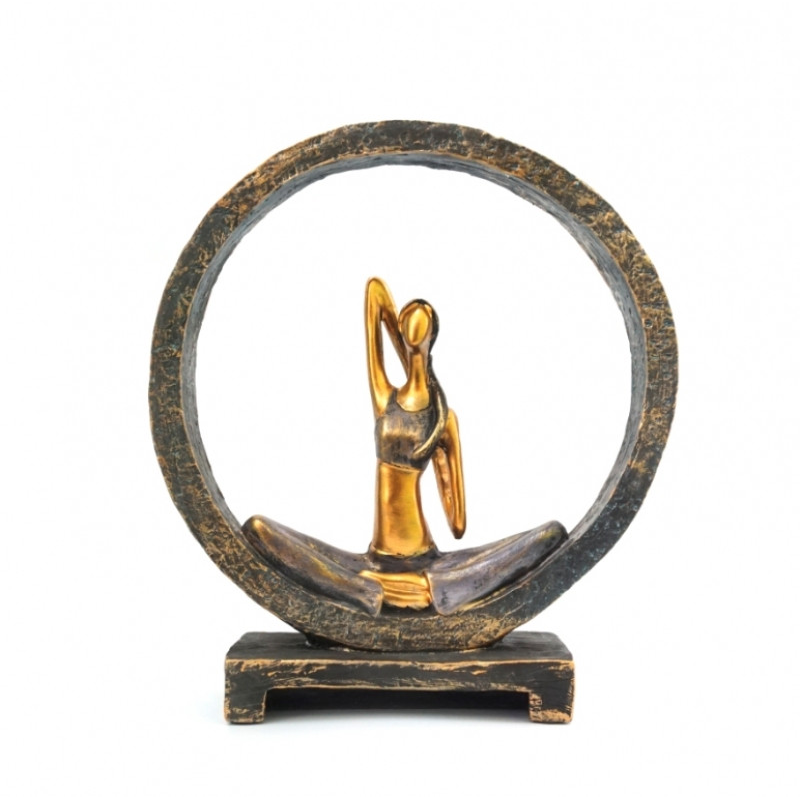 Статуетка Йога полістоун