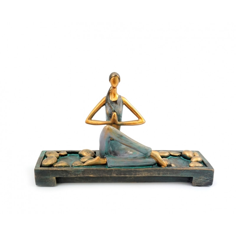 Статуетка Йога полістоун