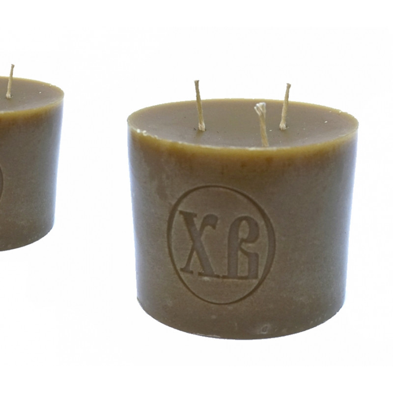 Свічка церковна Христове Воскресіння 1 кг. натуральний колір