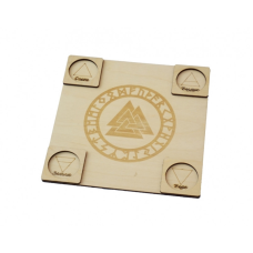 Вівтарна дошка “Руни“ Біла