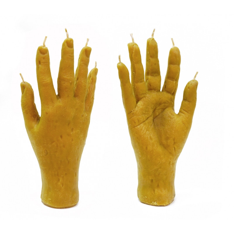 Свічка Рука слави Жовта