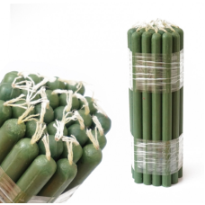 Свічки бажань малі 0,5 кг. зелені