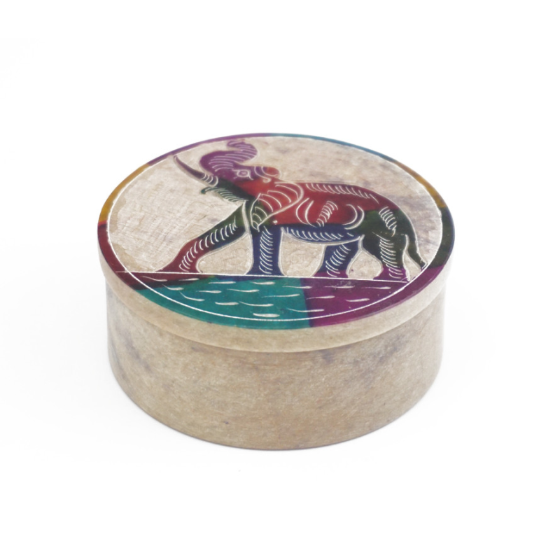 Шкатулка кам“яна Слон KK-33