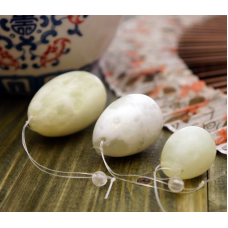 Набір масажний три нефритові яйця (без коробки)