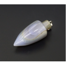 Кулон Крапля з пояском Димчастий кварц