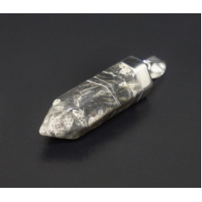 Кулон кристал З поясом Сіра яшма