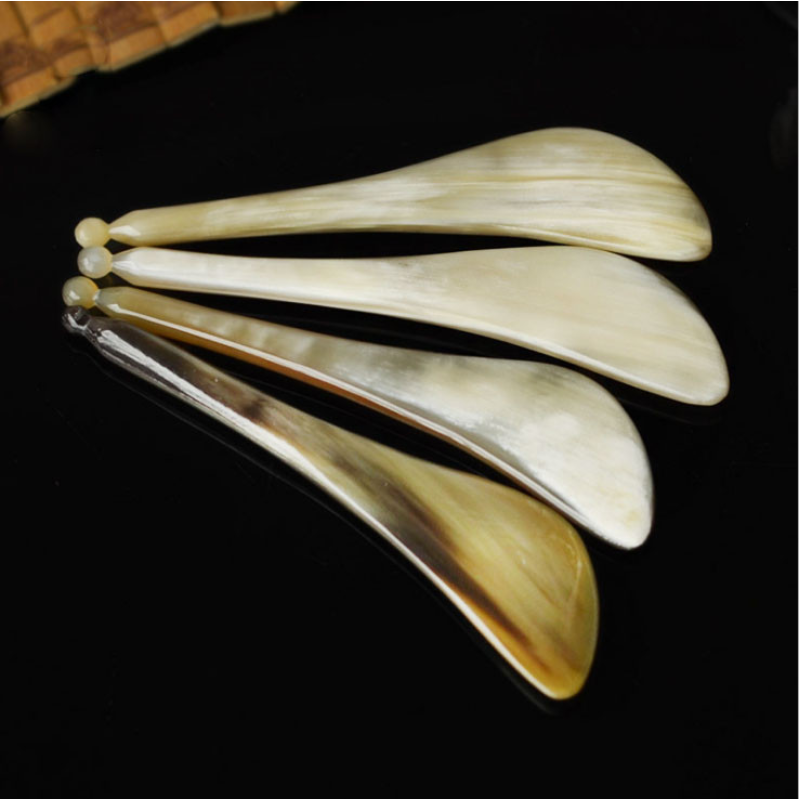 Масажер з рогу Гуа Ша Алебарда мала