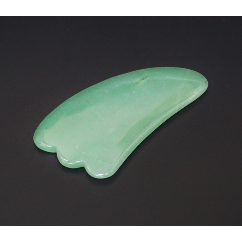 Масажер Гуа Ша Лапа Зелений авантюрин