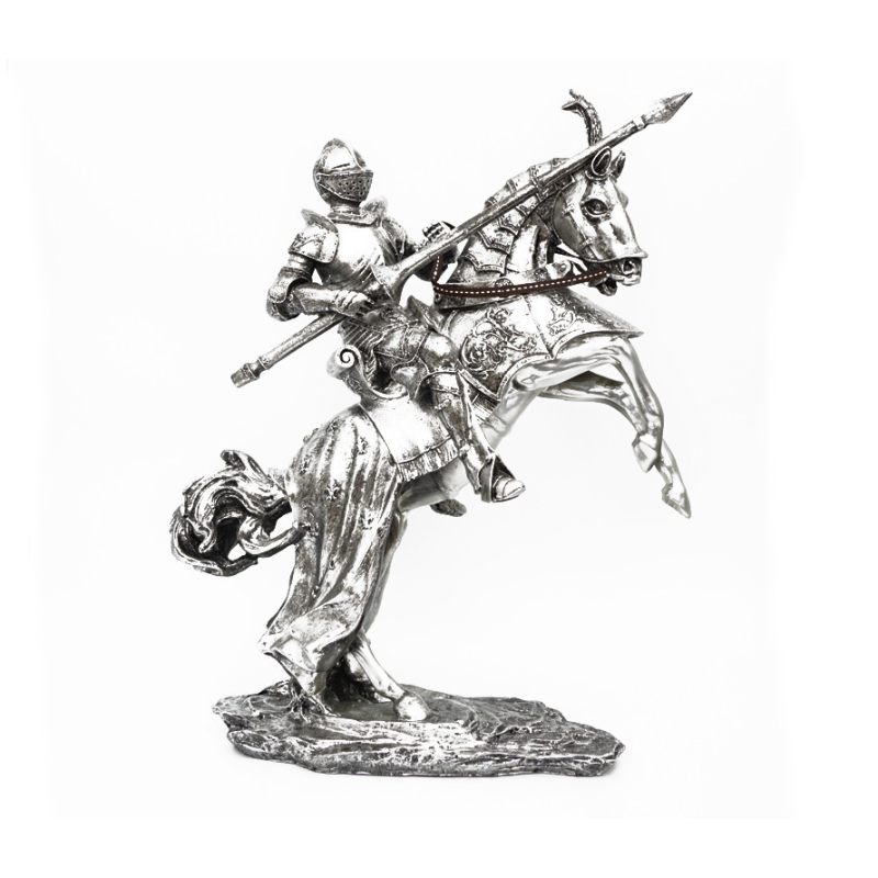 Статуетка Лицар полистоун №30