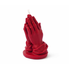 Свічка Молитва червона