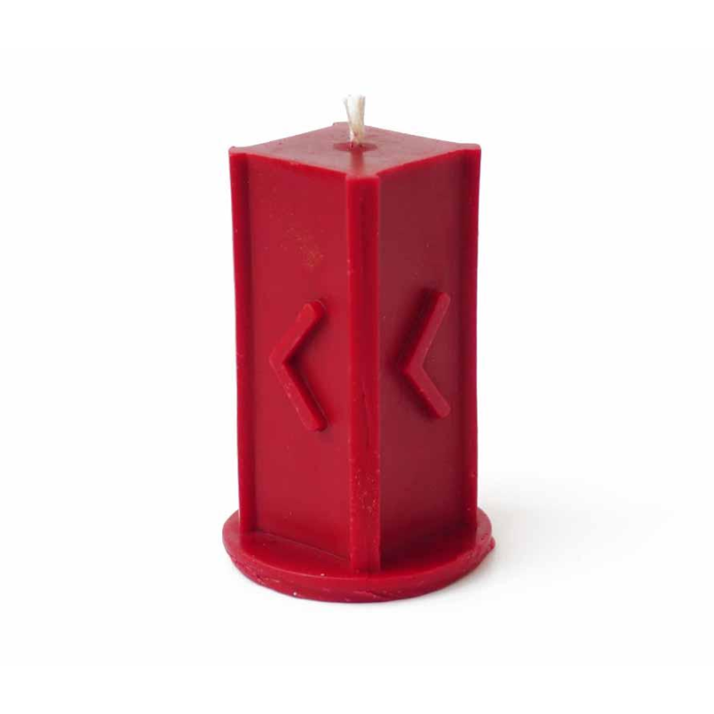 Рунічна свічка Кано червона Рунічна свічка Кано червона