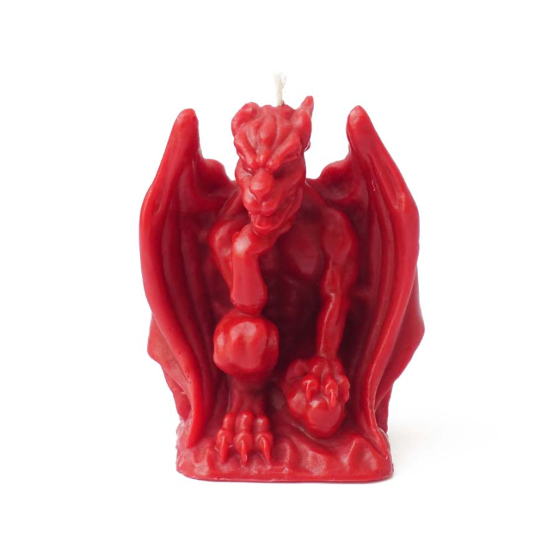 Свічка Гаргуля червона