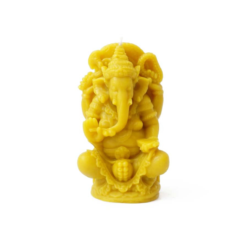 Свічка ритуальна Ганеш жовтий