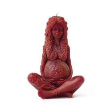 Свічка Богиня Землі Гайя Червона