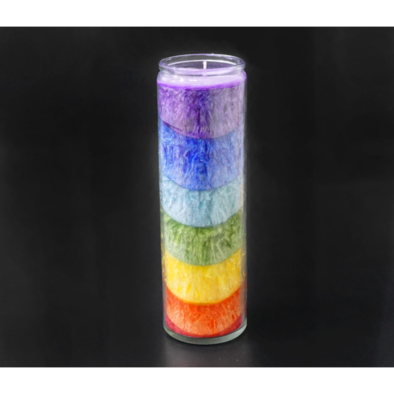 Свічка магічна 7 днів Сім чакр Свічка магічна 7 днів Сім чакр