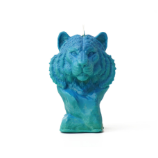 Свічка Тигр Блакитна