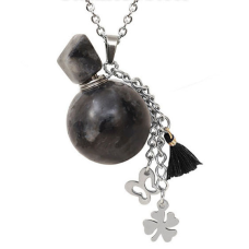 Пляшечка кам“яна для парфумів Куля Лабрадорит