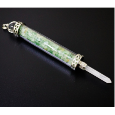 Чакральний жезл з кам“яною крихтою Зелений авантюрин