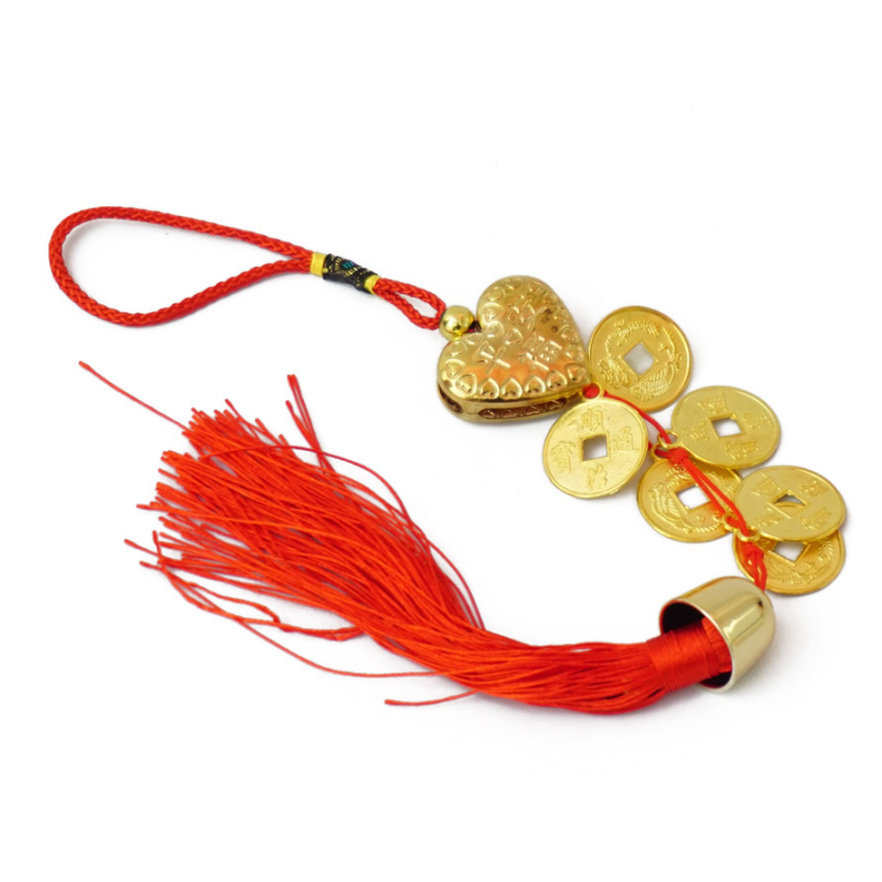 Підвіска з пензликом Символи Фен Шуй Серце