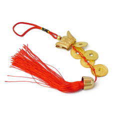 Підвіска з пензликом Символи Фен Шуй Чаша достатку